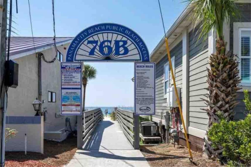 New! Steps To White Sand Beaches! Pool & Grill! 2Br 2Ba Panama City Beach Extérieur photo